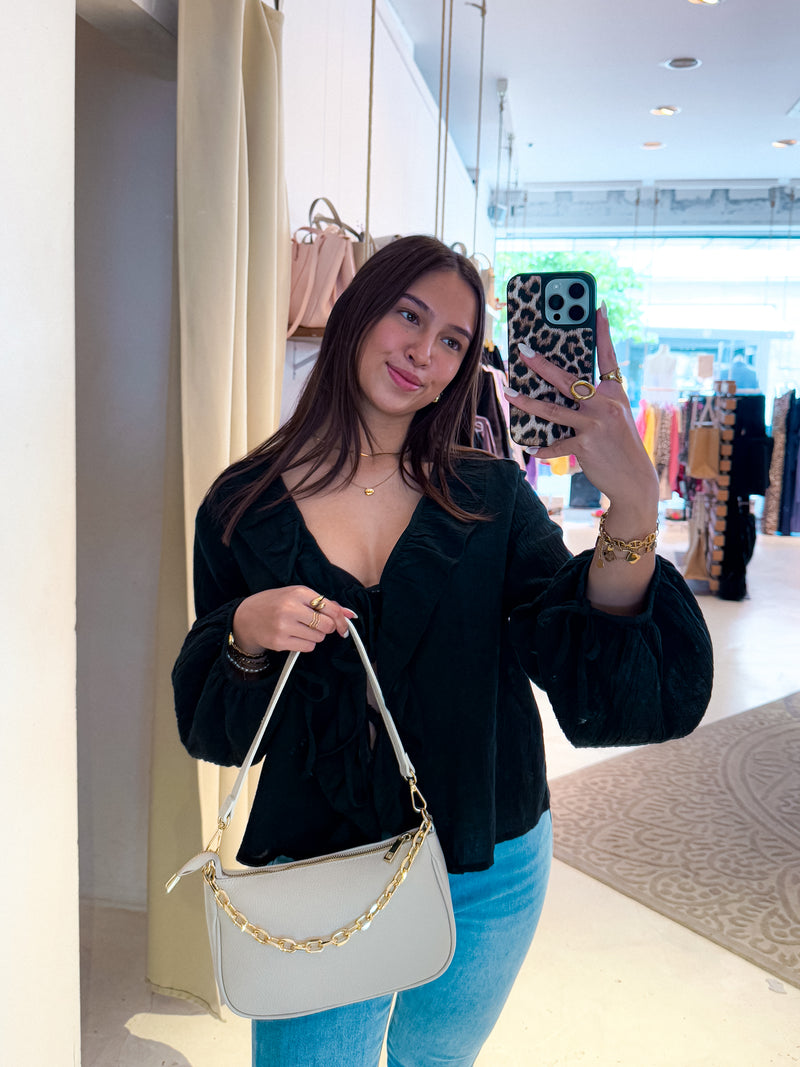 Chain Bag Beige