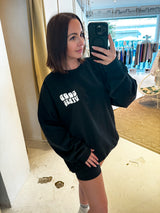 Good Vibes Crew Neck Schwarz