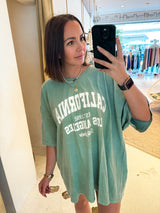 California Oversized Tee Mint