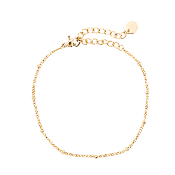 Simple Chic Edelstahl Armband Gold