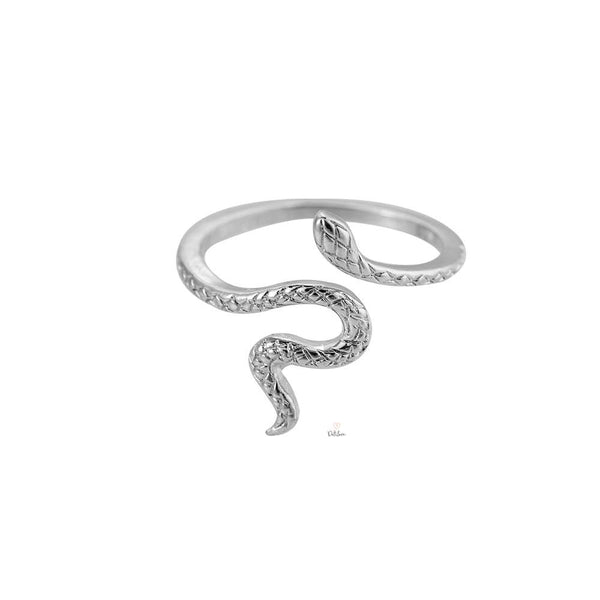 Snake Ring Silber